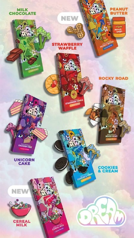 dream chocolate bar