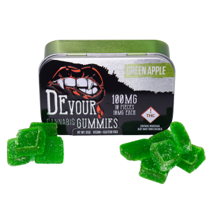 DEVOUR GREEN APPLE GUMMIES