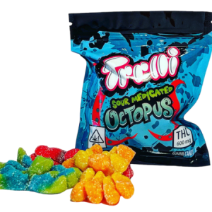 TROLLI SOUR MEDICATED OCTOPUS 600MG