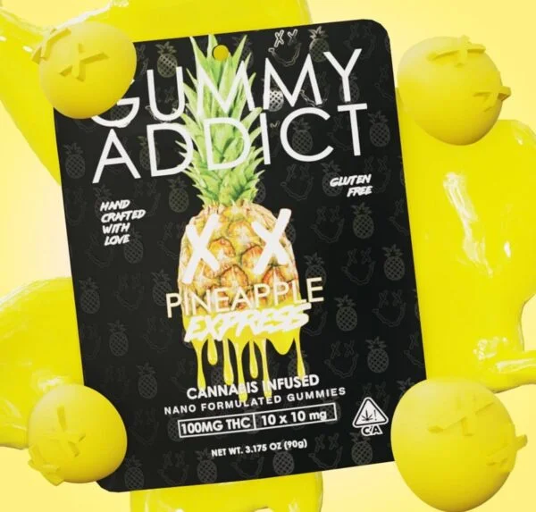 GUMMY ADDICT PINEAPPLE EXPRESS GUMMIES